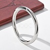 304 Stainless Steel Plain Bangles for Women BJEW-K271-01P-3