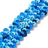 Plastic Paillette Elastic Beads PVC-XCP0001-01-3
