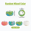 100Pcs Large Hole Resin European Beads OPDL-TA0001-06C-4