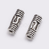 Tibetan Style Alloy Beads X-TIBEB-1009-AS-LF-2