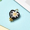 Handmade Lampwork Pendants PALLOY-JF00851-4
