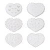 6Pcs 6 Styles DIY Flower & Animal & Heart Shape Nail Art Ornament Silicone Molds DIY-TA0004-22-2