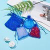 Organza Gift Bags with Drawstring OP-R016-9x12cm-10-5