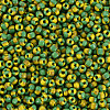 8/0 Two Tone Opaque Glass Seed Beads SEED-T006-01B-A05-3