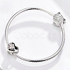 925 Sterling Silver Euorpean Beads STER-FF0013-01-4