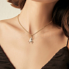 10Pcs 2 Colors Brass Pendants KK-BBC0023-96-6