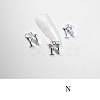Alloy Rhinestone Cabochons MRMJ-T056-93P-N-1