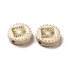 Opaque Plating Acrylic Beads OACR-L013-031B-2