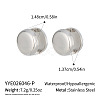 304 Stainless Steel Hoop Earrings for Women JZ9817-1-1