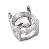 304 Stainless Steel Rhinestone Claw Settings STAS-U042-05A-P-2