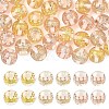 8Pcs Transparent Resin Beads RESI-YW0005-96C-2