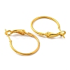 Iron Huggie Hoop Earring Findings IFIN-E025-01A-G-2