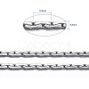 Brass Boston Link Chains CHC002Y-N-6