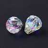Imitation Austrian Crystal Beads SWAR-F062-8x6mm-32-3