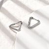 201 Stainless Steel Hoop Earrings EJEW-Z137-02P-01-3