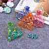 Heart Printed Organza Bags OP-R022-10x12-M-8