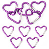 5Pcs Zinc Alloy Spring Gate Rings FIND-TA0009-73B-1