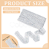 13M Metallic Lace Trims SRIB-WH0011-094A-2