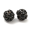 Gunmetal Brass Rhinestone Beads RB-F035-05B-02-2