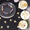 10Pcs Alloy Beads TIBEB-BBC0001-03G-6