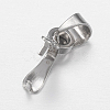 Tarnish Resistant 201 Stainless Steel Ice Pick Pinch Bails STAS-I097-041A-2