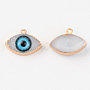 Druzy Resin Pendants RESI-R428-002A-2