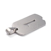 Non-Tarnish 304 Stainless Steel Pendants STAS-O127-B01-3