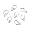Brass Earring Hooks LS-KK-F828-02P-3