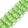 Glass Beads Strands X-EGLA-E010-8x12mm-14-1