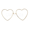 40Pcs 4 Styles Brass Hoop Earring Findings KK-BC0002-39-2