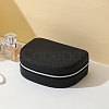 Half Round PU Leather Jewelry Box PW-WG80655-03-1