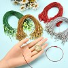 100Pcs Plastic Lanyard for Christmas Tree Decorations FIND-YW0007-81A-4