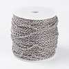 Lead Free & Nickel Free Iron Textured Cable Chains CHT104Y-NF-2