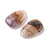 Natural Amethyst Lace Agate Pendants G-A244-02-2