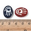 Baking Paint Glass Beads LAMP-D003-06-3