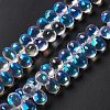 Electroplate Glass Beads Strands EGLA-L031-AB01-5