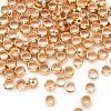 Brass Crimp Beads KK-S509-01KCG-01-1