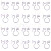 Plastic Clip-on Earring Settings KY-PH0007-09-1