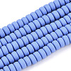 Handmade Polymer Clay Beads Strands CLAY-N008-93-1
