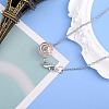 Brass Double Opening Lobster Claw Clasps FIND-TA0001-46P-9
