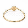 Rack Plating Brass Micro Pave Cubic Zirconia Bangles BJEW-E071-17G-01-3