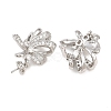 Brass Micro Pave Cubic Zirconia Peg Bails CU-CBA8264-01P-2