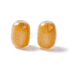Opaque Glass Beads GLAA-F117-06C-2