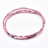 Electroplate Non-magnetic Synthetic Hematite Beads Strands G-L489-B02-2