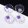Transparent Resin Cabochons CRES-S362-013A-02-1