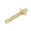 Rack Plating Brass Connector Charms KK-P245-07G-T-2