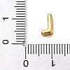 Ion Plating(IP) 304 Stainless Steel Slide Charms STAS-B075-37G-L-3