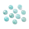 Dome/Half Round Natural Amazonite Cabochons G-O146-02D-3