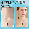 3Pcs 3 Styles Brass Pendant Cabochon Settings KK-WR0001-63P-5