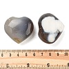 Natural Agate Heart Love Healing Stones G-G125-01C-3